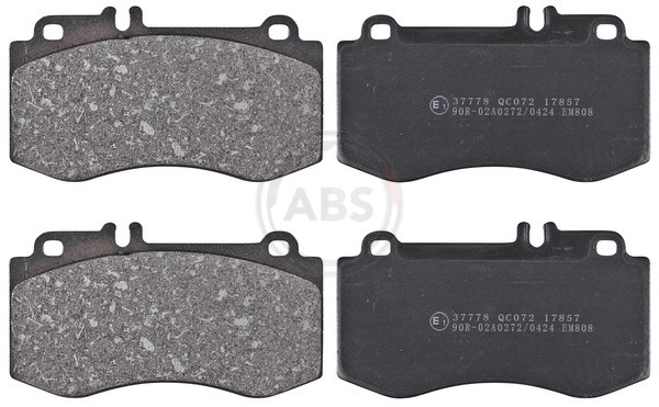 37778 A.B.S. Bremsbelagsatz, Scheibenbremse FüR MERCEDES-BENZ-image