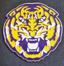 Awesome 2.5" US Military and First Responder Tribute Challenge Coin LSU Tigers