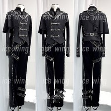 Ice Figure Skating Dress Elasticity Competition Skating Jeweled black