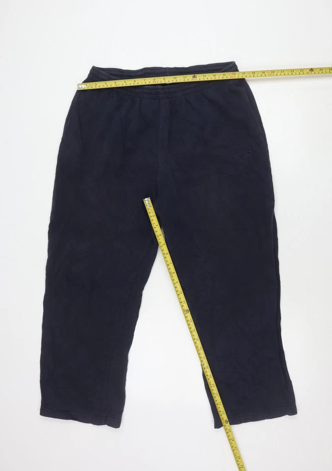 Pantalones deportivos Cotton Traders para hombre azules XL bolsillos elásticos en la cintura Foto 2 de 4