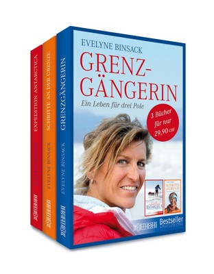 Evelyne Binsack / Schritte an der Grenze   Expedition Antarctica   Grenzgängerin