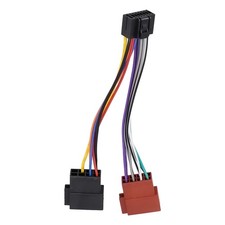 16 Pin ISO Standard Kabelbaum/Kunststoff Adapter Autoradio Radio