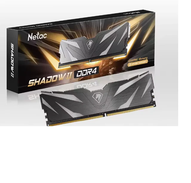 Netac Shadow II RAM DDR4 8GB/16GB Desktop Memory -Black - Image 2 of 4