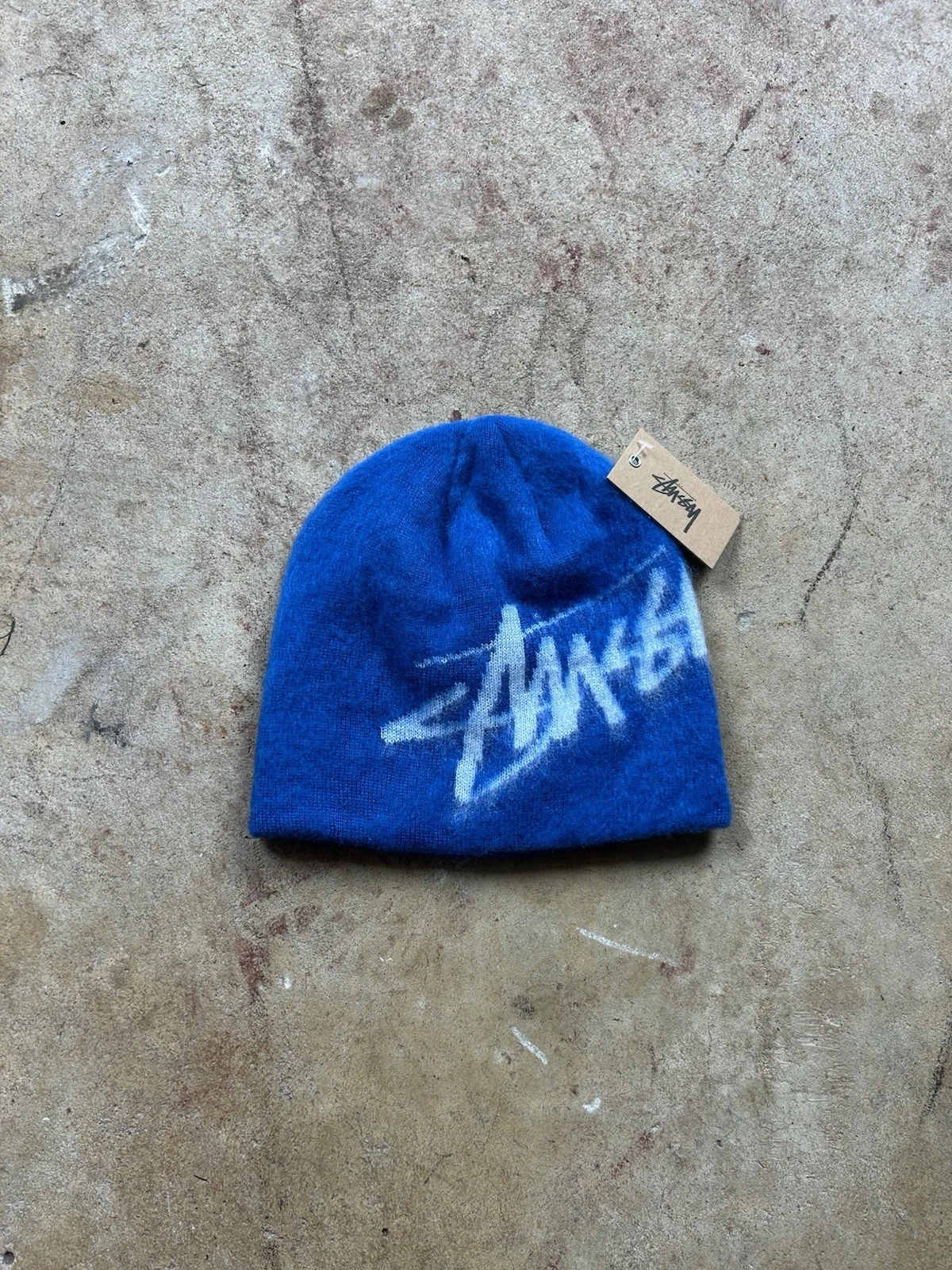 Stussy Beanie Fuzzy Brushed Out Skullcap - Blue - OS
Opens in a new window or tab
