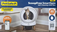 PetSafe ScoopFree SmartSpin Self-Cleaning cat Litter Box PAL00-17985 BRAND NEW