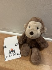 Jellycat Smudge Medium Monkey   Brand New   Authentic Jellycat US Fast Shipping