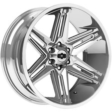 Vision 363 Razor 24x12 6x135 -51mm Chrome Wheel Rim 24 Inch