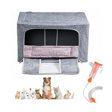 REDDOUDOU Puppy Incubator, Pet Atomization Oxygen Box, Incubator for Kitten a...