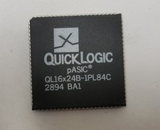 QuickLogic pASIC QL16x24B-1PL84C Very-High-Speed CMOS FPGA - New OS