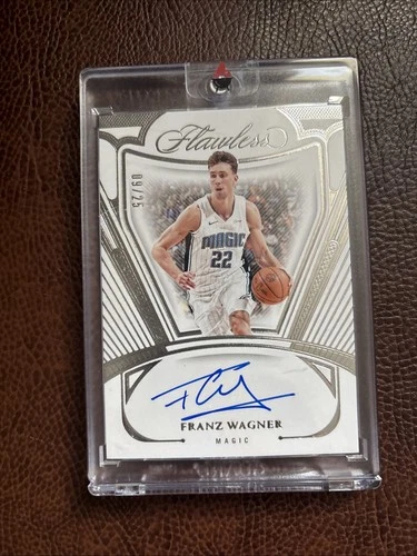 2023-2024 Panini Flawless Autograph 09/25 Franz Wagner!!