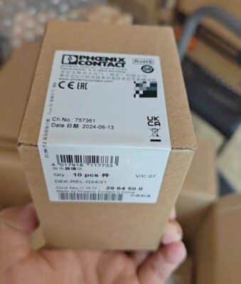 (1 box) Phoenix 2964500 DEK-REL-G24/21 relay module UPS shipping