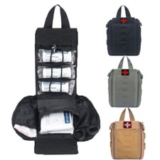 First Aid Kit EMT Medical IFAK Pouch Molle Tactical Med Emergency Trauma Bag