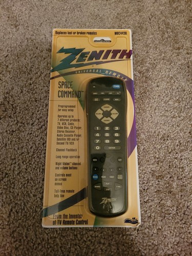 Zenith MBC4430 Remote Control NOS