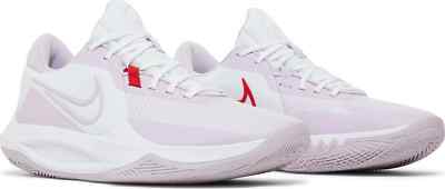 Nike Precision 6 White Doll Pink Basketball Shoes Athletic