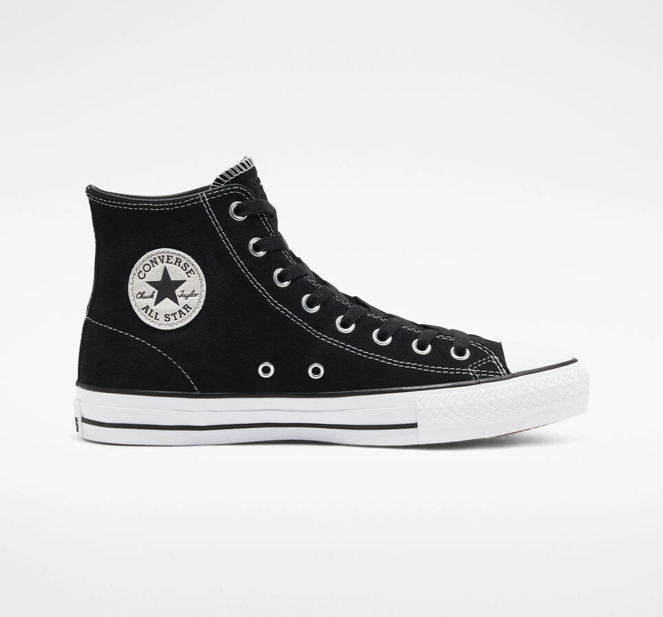 Converse Cons CTAS Pro High Black Black White 159573C Skate Shoes
