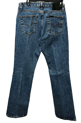 HARLEY DAVIDSON LOT OF 3 BLUE JEANS WOMENS BOOT CUT SIZE 10 Large