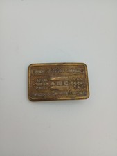 Vintage AMERICAN BOWLING CONGRESS Belt Buckle 1966-67 Most Improved Average