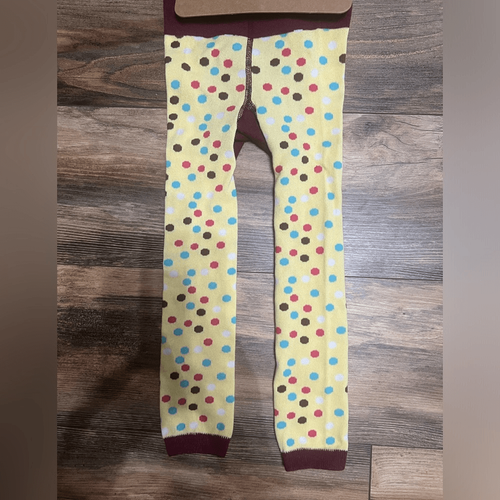 Lazy One leggings size 3T polka dot bird graphic fall winter cute funky - Picture 2 of 5