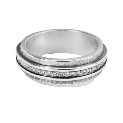 Brighton Silver Plated 8 Ring Fashion Rings