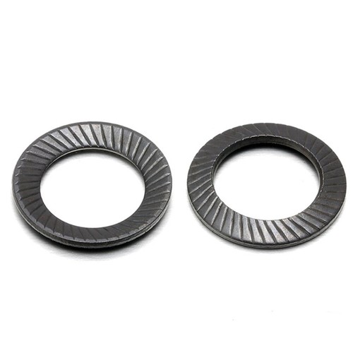 Steel Belleville Spring Washers Lock Washers with Double Face Serrated