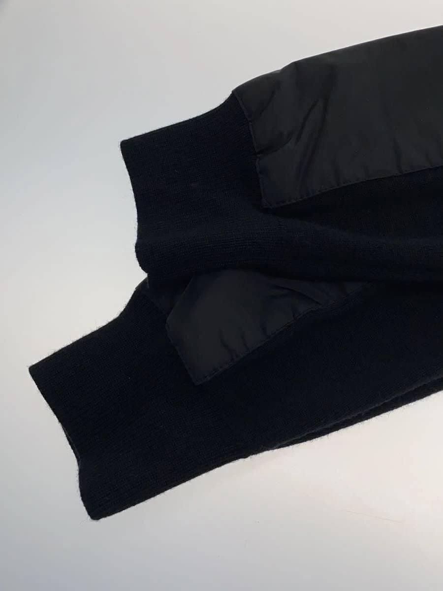 PRADA Felpa con Cappuccio Zip 21AW Docking Jacket 48 Lana Nero UMG107