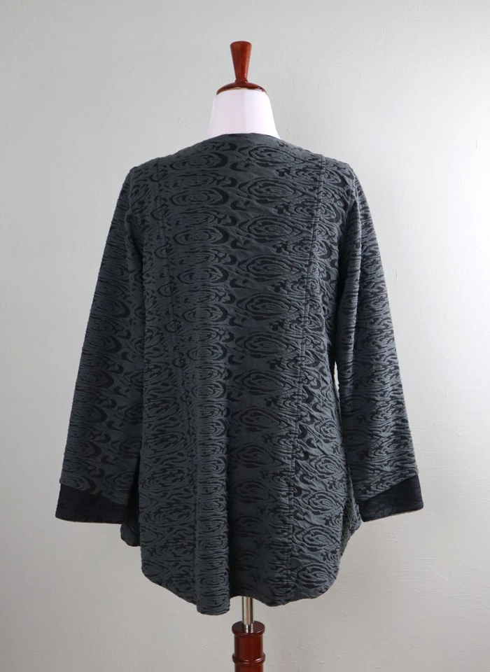 KEKOO дизайн $109 текстурированный эластичной вентилируемый повседневный куртка верхний размер 2 США 14 / 16 - Изображение 4 из 4