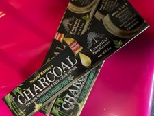 FLUORIDE FREE Natural Bamboo Charcoal 5in1 TOOTHPASTE Oral Care, Teeth Whitening