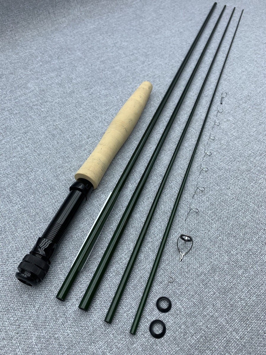 4 wt 4pc 7'6” fly rod building kit with olympic green 4 wt 4pc 7'6” fly rod building kit with olympic green