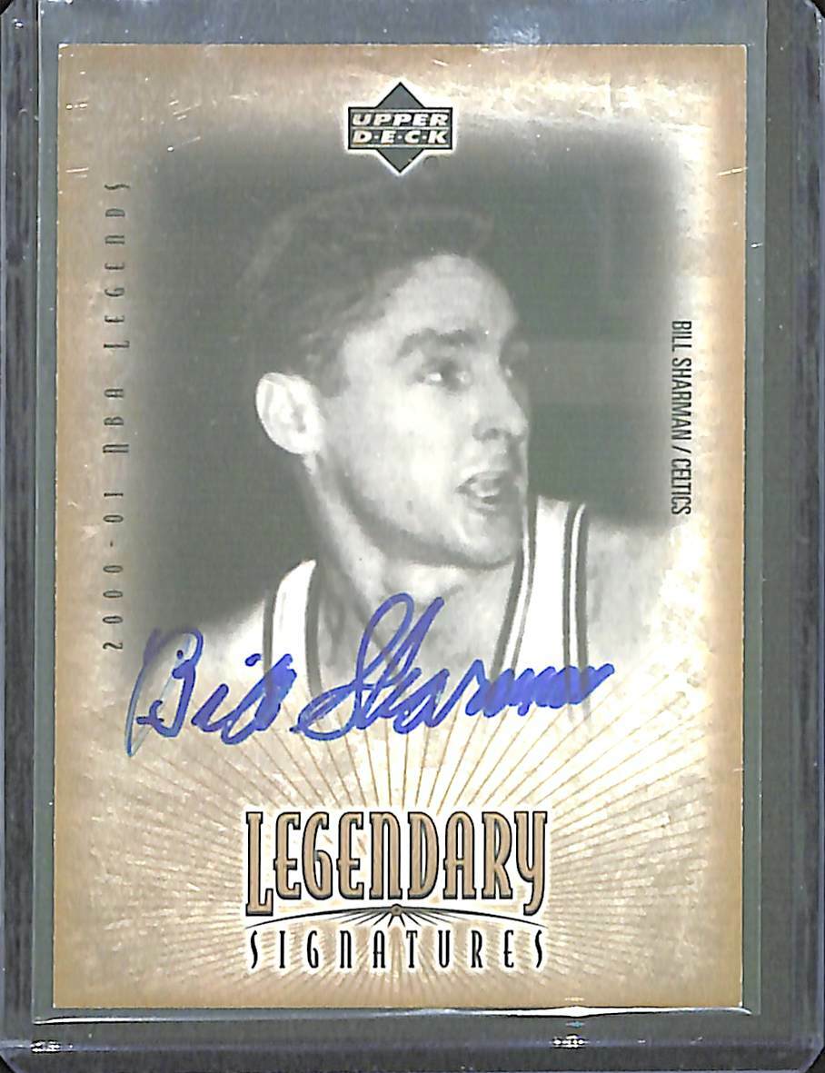 2000-01 Upper Deck Legends Legendary Signature Autograph #BS Bill Sharman