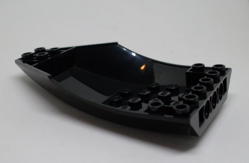 Lego Cockpit - 10 x 6 x 2 Curved, Flugzeug, Raumschiff, schwarz, Baustein, Neu - Bild 1 von 1