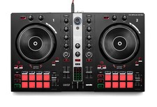 Mixer DJ 2 Piatti 16 Drum Pad Nero Rosso Dj Control Inpulse 300 MK2  Hercules