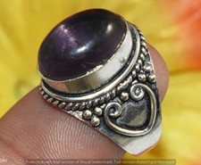 Amethyst Gemstone Turkish Style Ring Us Size 6" U343-B127