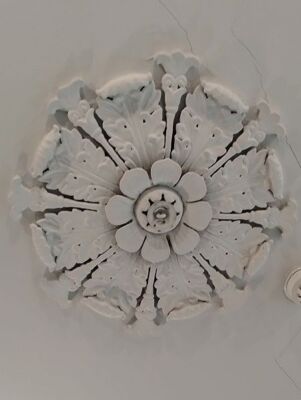 FOTO GIPS DECKENROSETTE HARLEY STREET LONDON