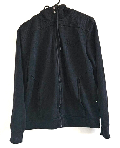Hugo Boss Sweatshirt Pullover Trainingsanzug Boss Green Tag Full Zip Hoddie Schwarz XL