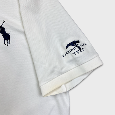 Vintage 90s Polo Golf Ralph Lauren Shirt Mens Medium White Big
