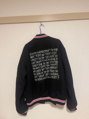 Stussy S Talk Melton Varsity Jacket Black | eBay Stussy S Talk Melton Varsity Jacket Black | eBay