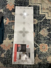 Smart Tiles Kitchen Vittoria 22.56 in x 7.57 in Vinyl Peel and Stick Tile 4-Pk