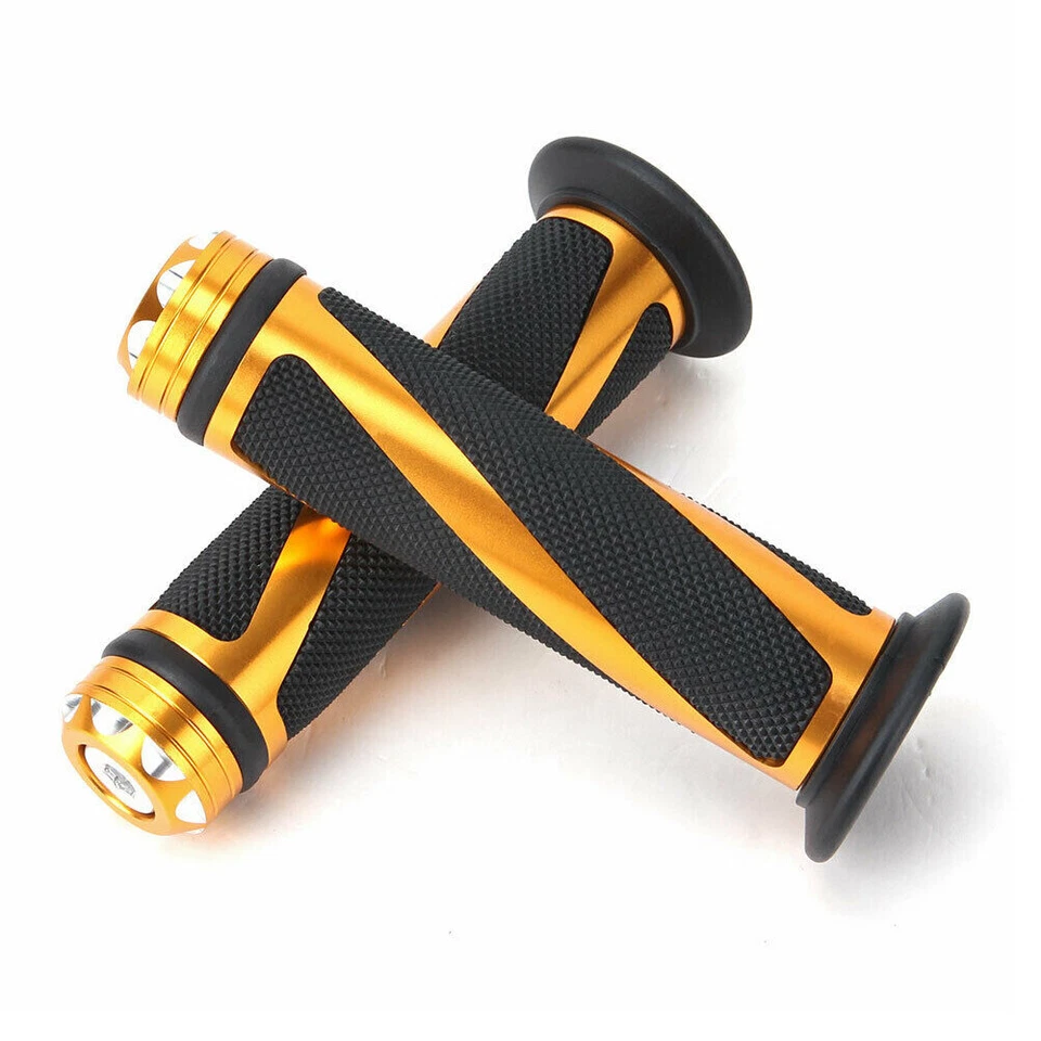 Empuñaduras de gel para manillar de motocicleta de 7/8" para Suzuki GSXR 750 1000 Honda CBR600RR Foto 4 de 4