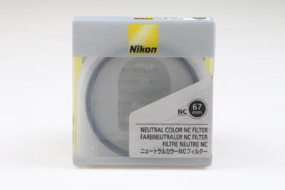 NIKON 67mm NC Filter Neutral-Color Filter 