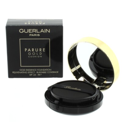Guerlain Light Foundation Parure Gold Cushion Liquid Gold 01N Pale Beige Makeup
