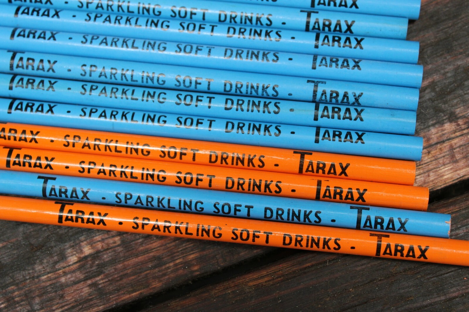 Vintage Advertising Pencil Tarax Sparkling Soft Drink Bottle Sign Bulk