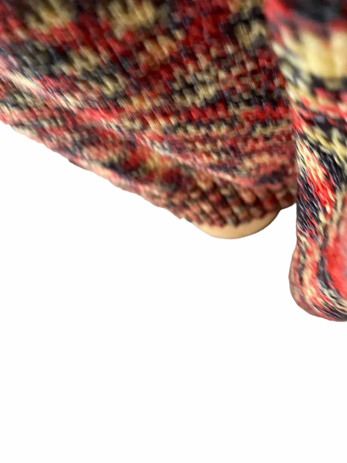 Evan Picone multicolor sweater button cardigan si… - image 6