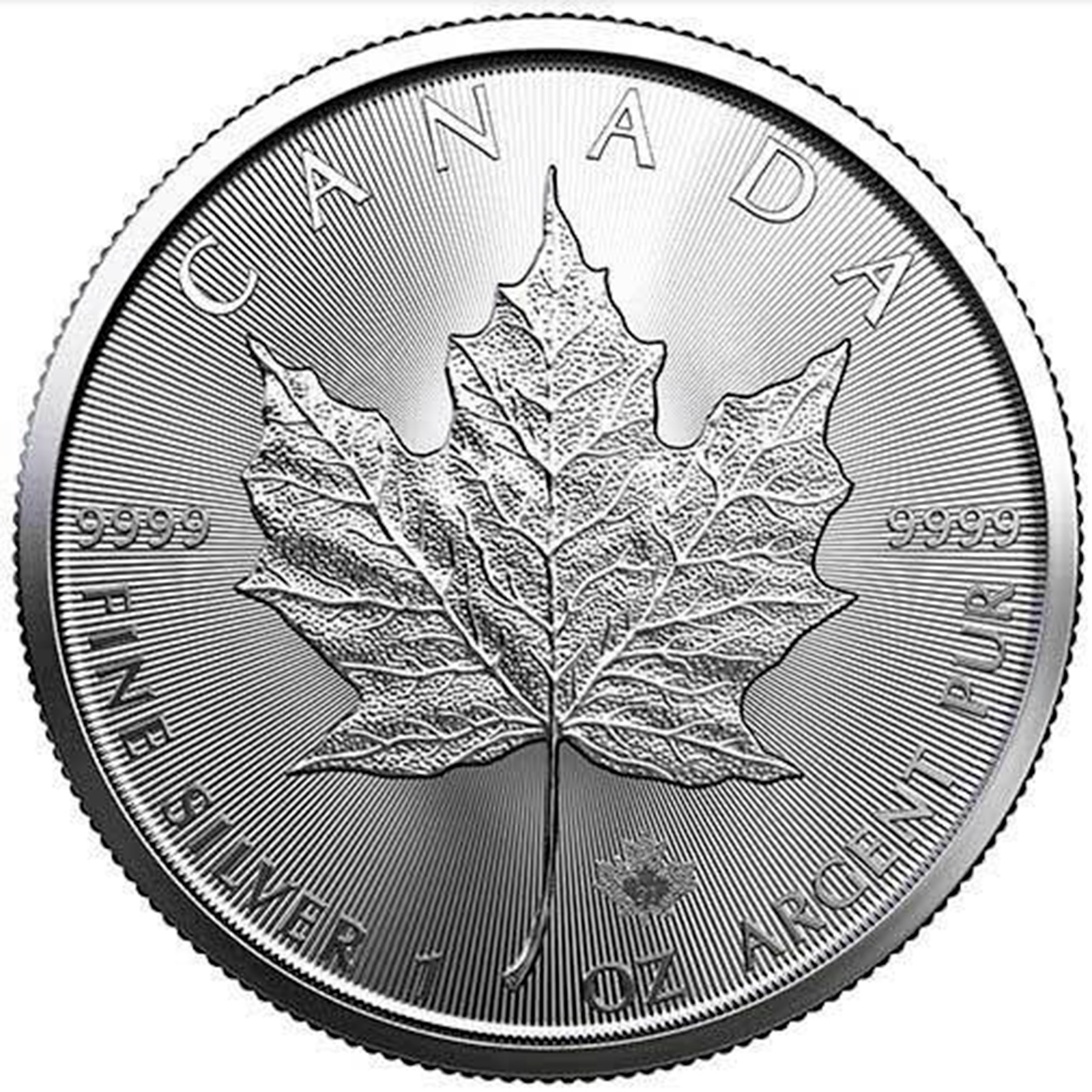 Exclusive Wedding Card: Flowers, With 1 oz Fine  Silver Maple Leaf.  