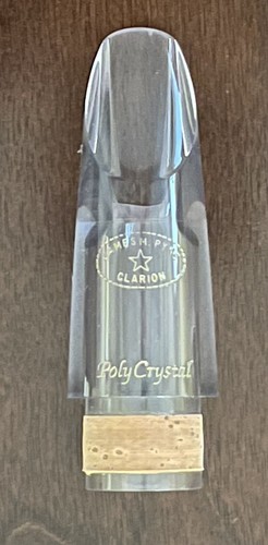 Pyne POLYCRYSTAL Clarinet mouthpiece. Brand new.