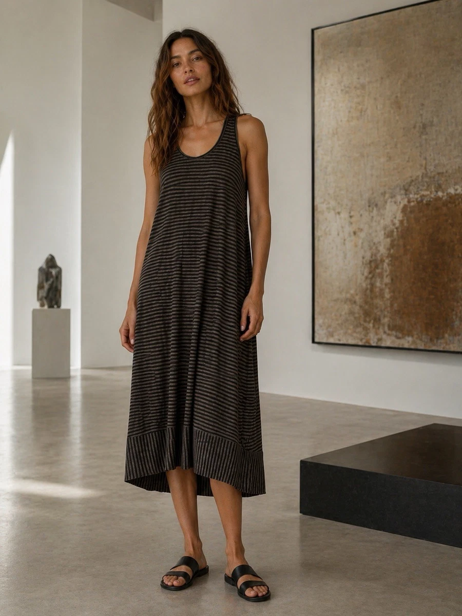Eileen Fisher Linen Shift Striped Dresses for Women for sale | eBay Eileen Fisher Linen Shift Striped Dresses for Women for sale | eBay