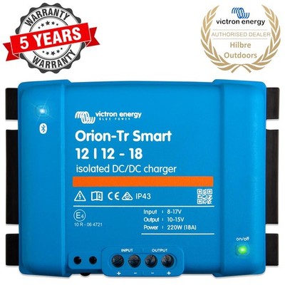 VICTRON ENERGY BLUE SMART 12/12V 18A ISOLIERT DC/DC AKKU LADEGERÄT ORION-TR