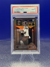 JAYDEN DANIELS 2024 Topps Signature Class Odyssey Case Hit SSP #O2 PSA 10 