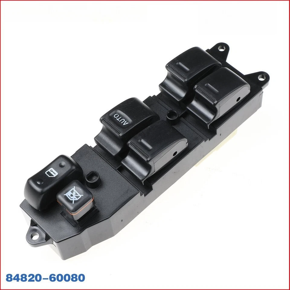 PARA TOYOTA HILUX PRADO NUEVO CONJUNTO INTERRUPTOR MAESTRO DERECHO REGULADOR VENTANA ELÉCTRICA Foto 2 de 4