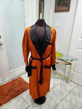 Historic 1938 Baton Rouge Catholic High Boxing Robe Vintage Skinner Satin Gown