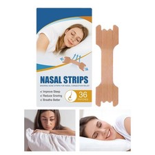 Nose Strips 36 Pieces Instant Portable Breathable Tape Breathing Sleep